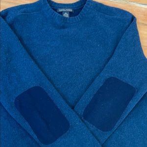 Vintage Blue Banana Republic Lambs Wool Cashmere